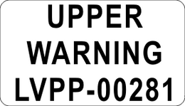 UPPER WARNING