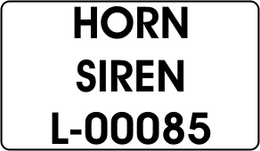 HORN / SIREN