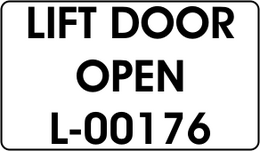 LIFT DOOR / OPEN