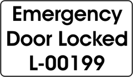Emergency / Door Locked