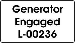Generator Engaged