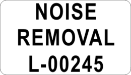 NOISE / REMOVAL