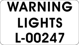 WARNING / LIGHTS