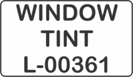 WINDOW TINT
