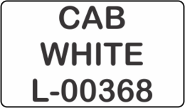 CAB WHITE
