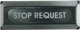 Wall Mount Full Stop Request Display