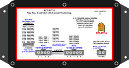 Nine Zone Controller with Current Monitoring