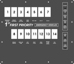 FAC-01807, 1st Priority Emergency Vehicles