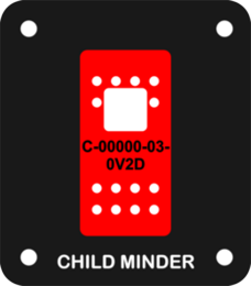 CHILD MINDER INDICATOR