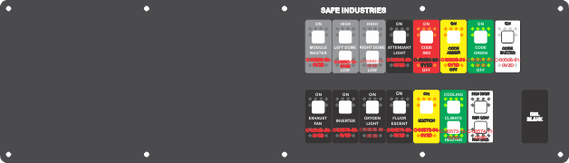 Safe Industries Ambulance Module Switch