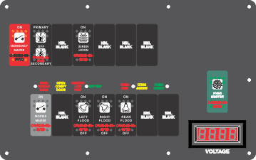 Ambulance Dash Switch